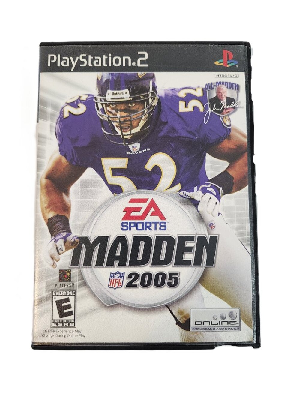 Madden NFL 2005 – PS2 – Complete – Disc, Manual & Case – Tested